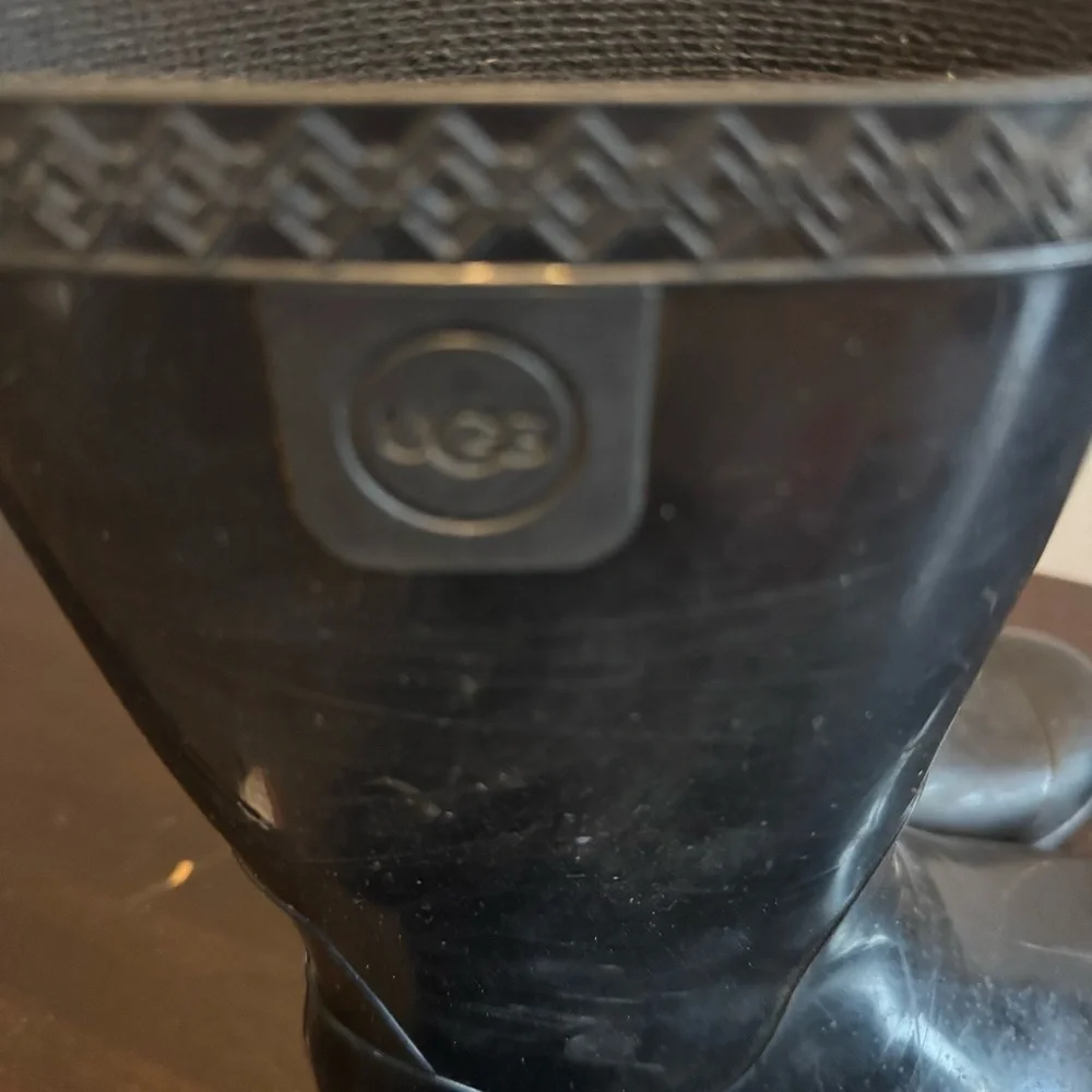 UGG Black Winter & Rain Boots
